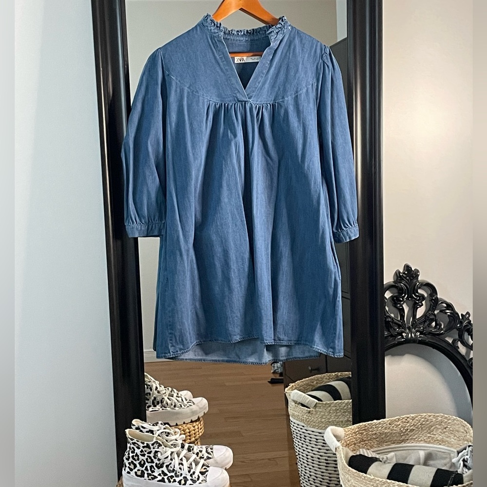Zara jean dress